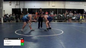 Match - Nick Benton, Fl vs Zach Poust, Pa