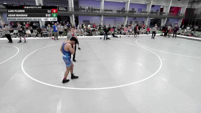 JR BOYS HARD LUCK - 130.2-130.6 Champ. Round 2 - Luis Flores, Illinois vs Adan Magnas, Wrestling To Beat The Streets DC