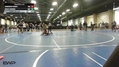 70-75 lbs Consi Of 8 #2 - Jameson Haney, Young Viking Warriors vs Dean Norris, VICI Wrestling
