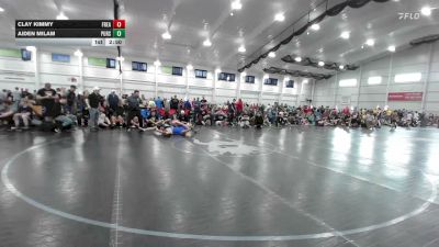 160 lbs Round Robin 1 - Clay Kimmy, Freakztyle Wrestling - HS vs Aiden Milam, Pursuit - HS