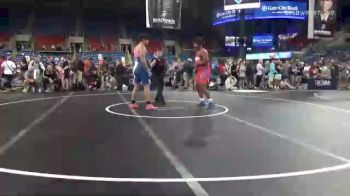 220 lbs Consi Of 16 #1 - Preston Howard, Indiana vs Aethan Munden, Connecticut