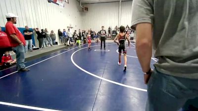 67 lbs Final - Cruz Malone, Barnsdall Youth Wrestling vs Luke Brant, Caney Valley Wrestling