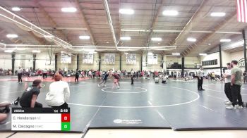 285 lbs Round Of 16 - Cash Henderson, Spartan Combat RTC vs Michael Calcagno, Tar Heel Wrestling Club