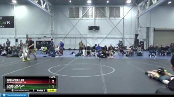 80 lbs Round 2 (4 Team) - Spencer Lee, Vougars Honors vs Gabe Dickun, Xtreme Team