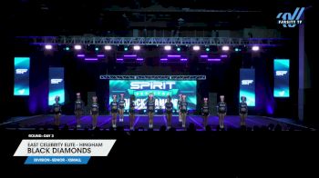 East Celebrity Elite - Hingham - BLACK DIAMONDS [2025 L6 Senior - XSmall Day 3] 2025 Spirit Fest Grand Nationals