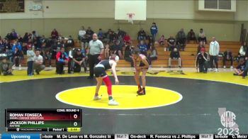 76 lbs Cons. Round 4 - Roman Fonseca, Daniel Cormier Wrestling vs Jackson Phillips, MatTime