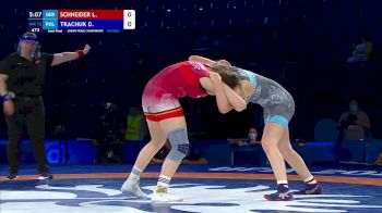 72 kg Semifinal - Lilly Schneider, GER vs Daniela Tkachuk, POL