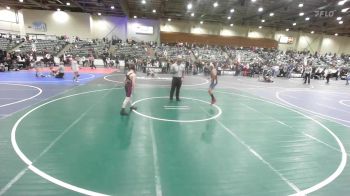 81 lbs Final - Manny Ayala, Valley Vandals vs Cole Bozeman, Lodi WC