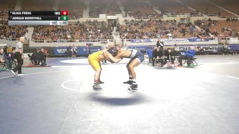217-D2 1st Place Match - Adrian Berryhill, Cienega High School vs Elias Freig, Flowing Wells High School