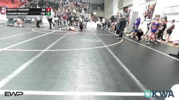 73 lbs Final - Bentley Hughart, Raw Wrestling Club vs Colson Beckley, Team Tulsa Wrestling Club