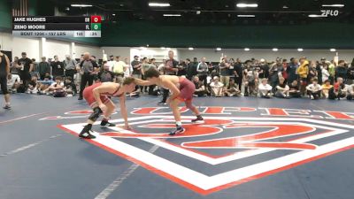 157 lbs Consi Of 4 - Jake Hughes, OH vs Zeno Moore, FL