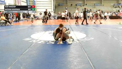 106 lbs Round Of 32 - Sam Winship, Smittys Barn - HSB vs Nathan Hoopman, Team Shutt Weaver - HSB