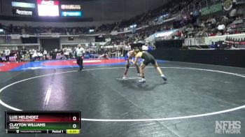 7A 150 lbs Cons. Round 2 - Luis Melendez, Tuscaloosa County vs Clayton Williams, Daphne