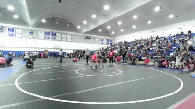 140 lbs Cons. Round 4 - Maleah Holley, Chaparral vs Jesalynn Perez, Fullerton