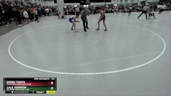 113 lbs Cons. Round 7 - Ayden Tokita, Team Idaho Wrestling Club vs Cale Johnson, Big Game Wrestling Club