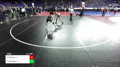 126 lbs Round Of 64 - Jayden DeLeon, Springfield Central vs Yandel Morales, Andover