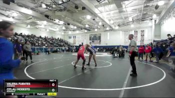 235 lbs Champ. Round 2 - Valeria Fuentes, Hueneme vs Citlali Modesto, Norwalk