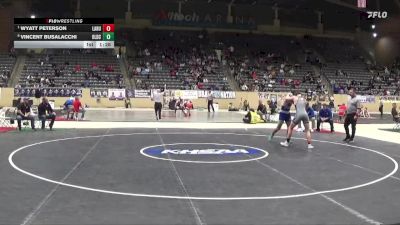 175 lbs Quarterfinal - Wyatt Peterson, LaRue County vs Vincent Busalacchi, Oldham County