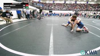 110 lbs Consolation - August Smalley, Stroud Youth Wrestling Club vs Eli Grigg, Chickasha Youth Wrestling