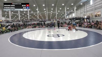 155 lbs Breanne Gibbs, Missouri Blue vs Symone Jewell, California Gold