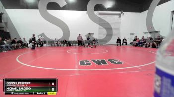 70 lbs Round 2 (8 Team) - Kai Chilcote, DC Wrestling Academy vs Miguel Sanders, Burnett Trained