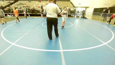 93 lbs Rr Rnd 4 - Jason Bencivenga, Revival Orange vs Malachi Burris, Roundtree Wrestling Academy Blue