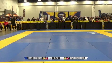 Kelly Gerald Johnson vs Joseph Clemens Kracht 2024 World IBJJF Jiu-Jitsu No-Gi Championship