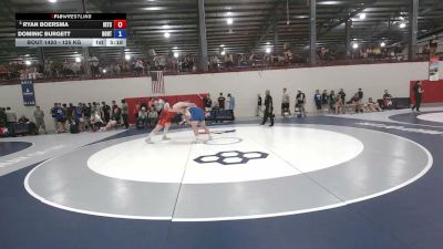 125 kg Cons. Rd Of 32 - Ryan Boersma, Illinois Regional Training Center/Illini WC vs Dominic Burgett, Boilermaker RTC
