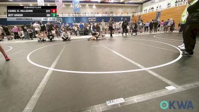 106 lbs Semifinal - Cadel H. Killgore, Standfast vs Jett Greer, Shelton Wrestling Academy