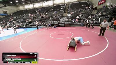 193 lbs Quarterfinal - Tanner Free, Westlake Wrestling Club vs Carter Davidson, Pleasant Grove