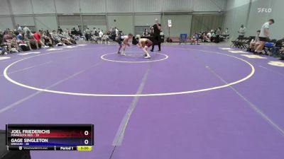 120 lbs Round 2 (8 Team) - Joel Friederichs, Minnesota Red vs Gage Singleton, Oregon