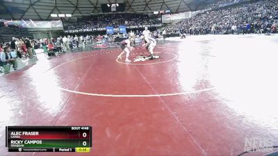 4A 132 lbs Cons. Round 1 - Ricky Campos, Issaquah vs Alec Fraser, Camas