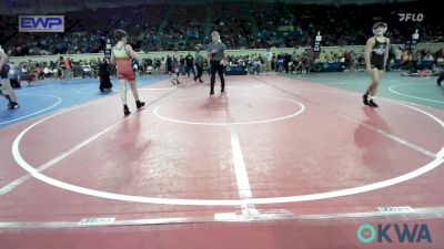 92 lbs Round Of 16 - Griffin Sensintaffar, Cowboy Wrestling Club vs Keaton Chernisky, Broken Arrow Wrestling Club