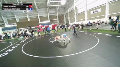 80 lbs Quarterfinal - Tanner Roberts, Ridgeline Riverhawks vs Hudson Heyder, Sanderson Wrestling Academy