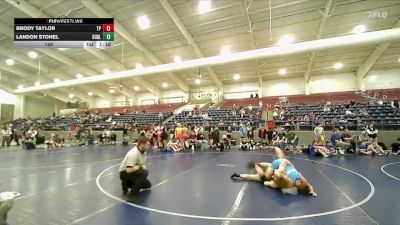 150 lbs Round 2 (4 Team) - Brody Taylor, Team Prestige vs Landon Stohel, Sublime Wrestling Academy