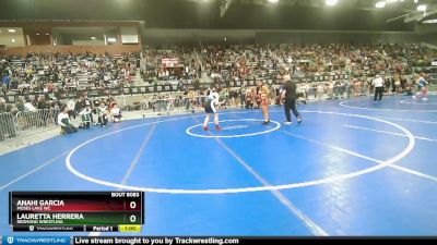 147-161 lbs Quarterfinal - Lauretta Herrera, Redmond Wrestling vs Anahi Garcia, Moses Lake WC