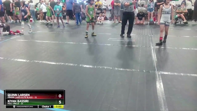 76 lbs Round 7 (10 Team) - Quinn Larsen, Finger Lakes Elite Black vs ...