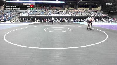 113 lbs Cons. Semi - Gunner Hamilton, Leavenworth HS vs Kolton Wyatt, Emporia HS