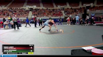 D3-190 lbs Quarterfinal - Zach Shumway, Mica Mountain vs Sean Luedy, Arizona College Prep