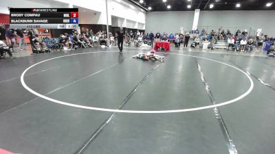 113 lbs Brody Compau, Team Michigan Blue vs Blackburn Savage, Ohio Gray
