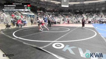 76 lbs Semifinal - Cal Gruenberg, BTWC vs Parker Henry, Raw Wrestling Club