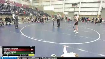 100 lbs Semis & Wb (16 Team) - Jr Carpenter, Nevada Elite vs Colten Conover, Stout
