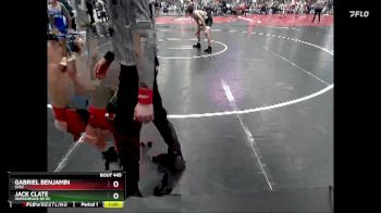 145 lbs Cons. Round 4 - Gabriel Benjamin, SVEC vs Jack Clate, Horseheads Sr HS