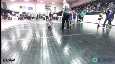 70 lbs Consi Of 4 - Nolan Hilburn, Seneca Youth Wrestling Club vs Gauge Huffman, Northeast Take Down Club