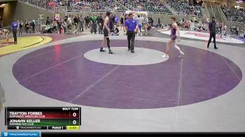 113 lbs Semifinal - Trayton Forbes, Northwest Wrestling Club vs Jonavin Keller, Oakridge Mat Club