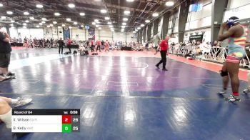 220 lbs Round Of 64 - Xavier Wilson, Superior Elite vs Brady Kelly, Kraken Elite