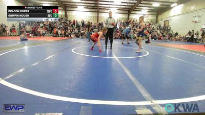 70-75 lbs Round Of 16 - Deacon Doerr, Team Tulsa Wrestling Club vs Griffin Hough, Bartlesville Wrestling Club