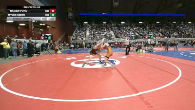 2A-126 lbs Champ. Round 1 - Raiden Pond, Cokeville vs Myles Smith, Lingle-Ft. Laramie/Southeast