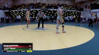 157 lbs Cons. Round 2 - Tyson Jordan, COPLEY vs Dylan Hasenohrl, OLMSTED FALLS