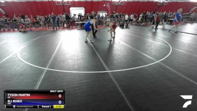 195 lbs Cons. Round 2 - Tyson Martin, WI vs Eli Roiko, MN